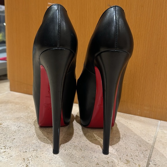 Authentic Christian Louboutin Platform Peep Toe - Picture 2 of 2